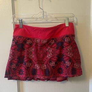 Lululemon Floral Skort